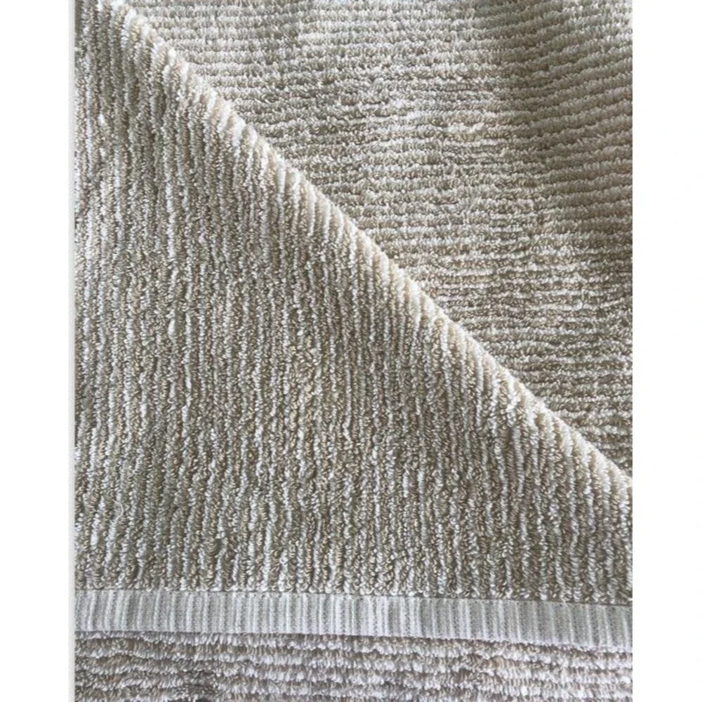 DKNY Cabana Striped 8 Pc Towel Set Blue White 2 Bath Towels 2 Hand 4 Washcloth
